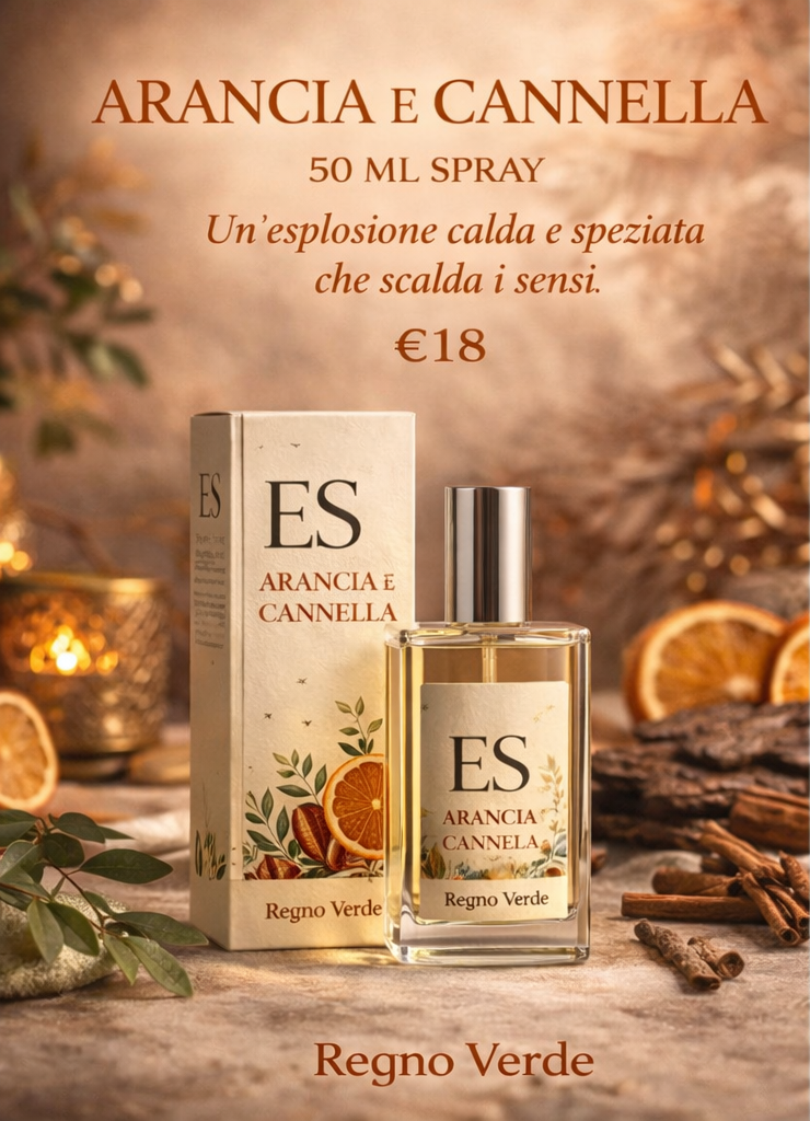 Arancia e Cannella - Spray per Ambiente 50ml