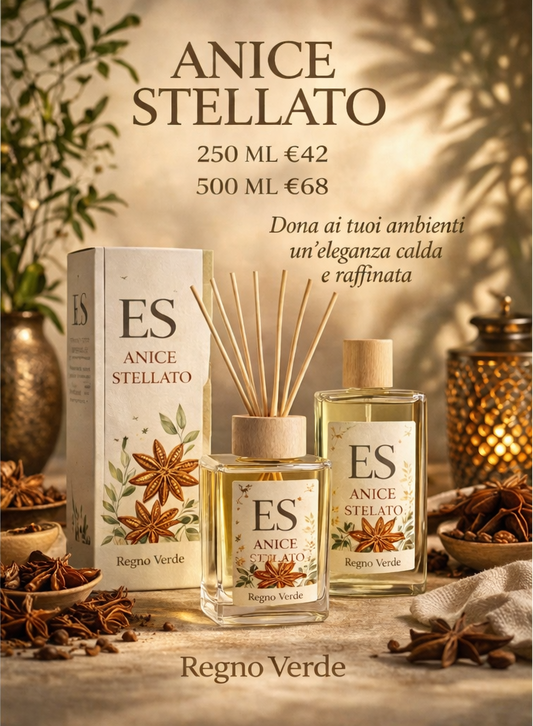 Anice Stellato - Diffusore con Bastoncini 250ml