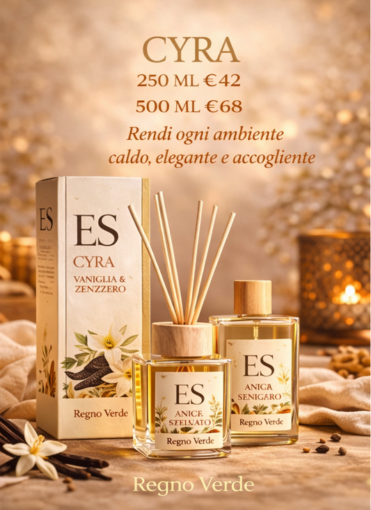 Cyra - Diffusore con Bastoncini 500ml