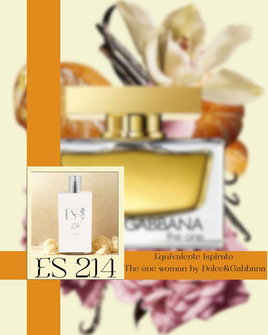 214 - ISPIRATO THE ONE WOMAN - DOLCE & GABBANA PROFUMO EQUIVALENTE