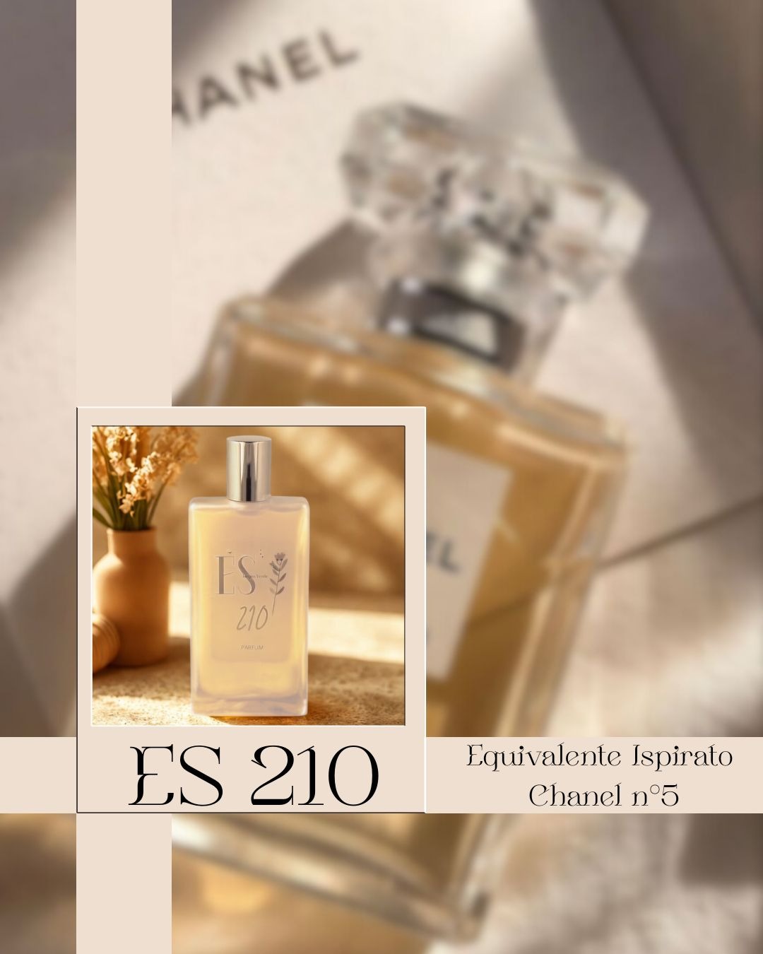 210 - ISPIRATO A N° 5 - CHANELPROFUMO EQUIVALENTE