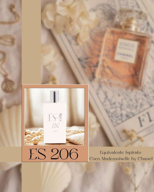 206 - ISPIRATO A COCO' MADAMOISELLE - CHANEL PROFUMO EQUIVALENTE