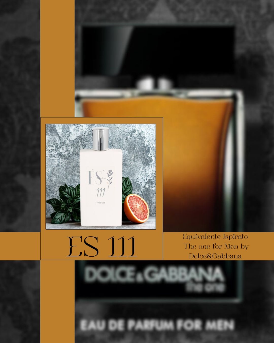 111 - ISPIRATO A THE ONE FOR MEN - DOLCE & GABBANA PROFUMO EQUIVALENTE