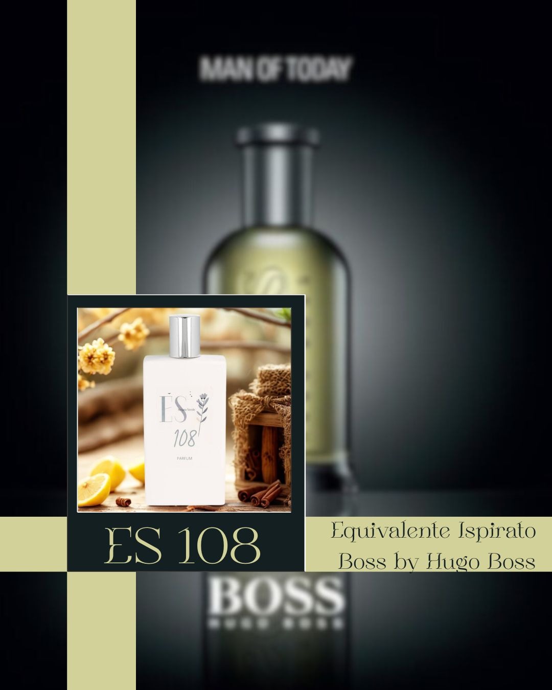 108 - ISPIRATO A BOSS - HUGO BOSS PROFUMO EQUIVALENTE