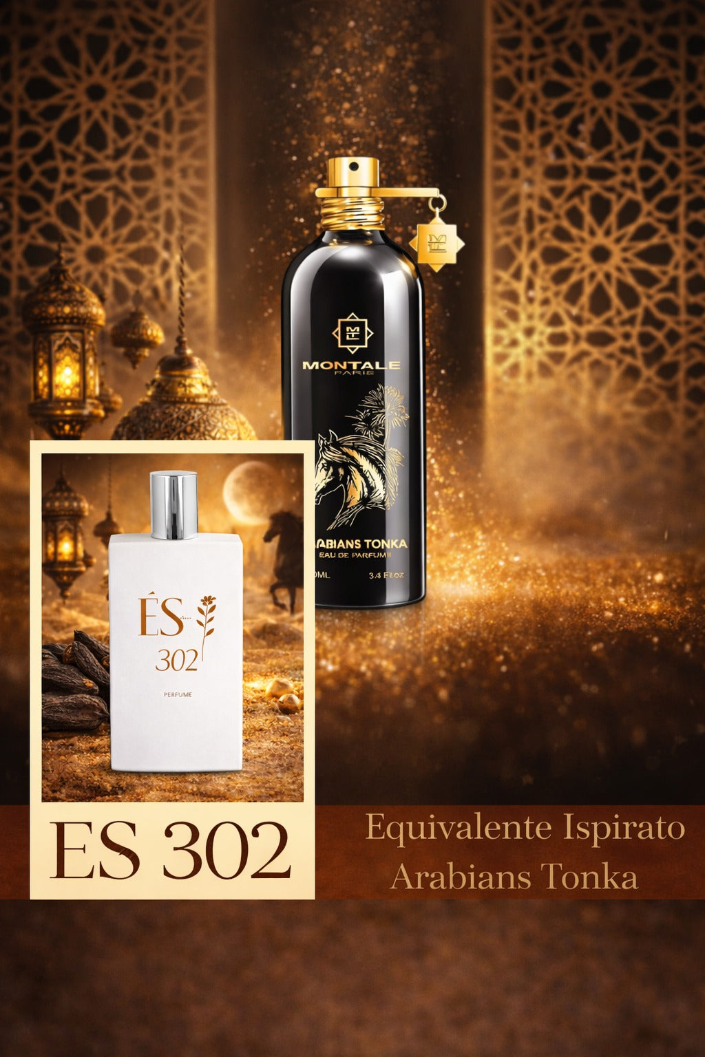 302 - ISPIRATO A ARABIAN'S TONKA - MONTALE PROFUMO EQUIVALENTE