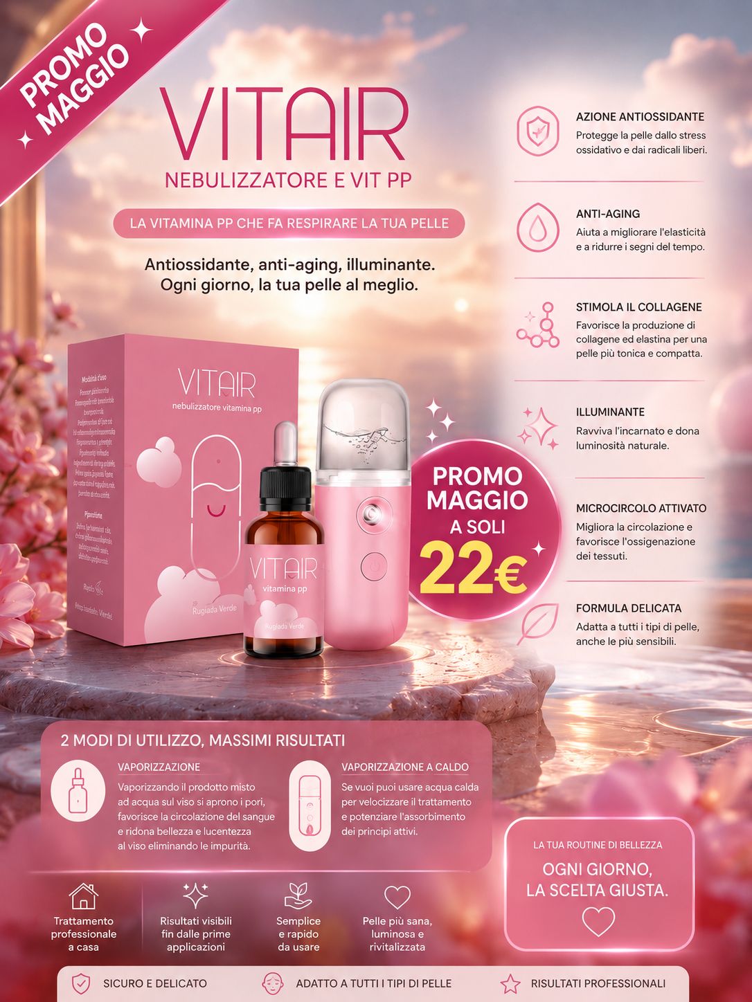 Vitair Nebulizzatore e Vitamina PP