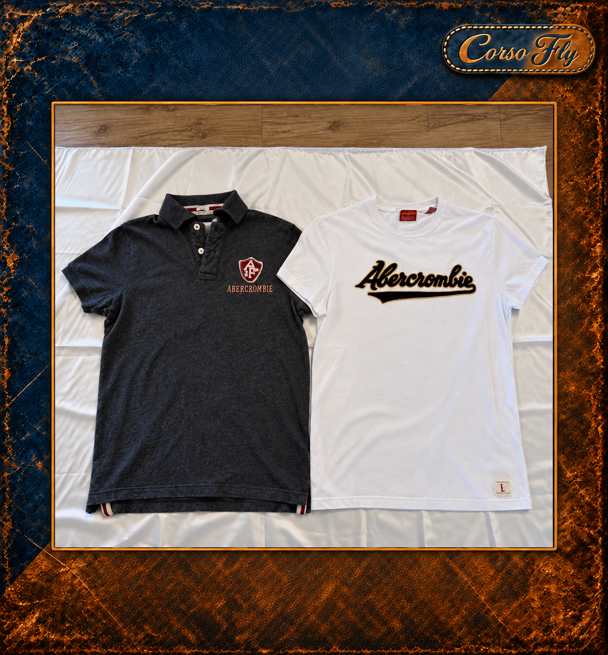 Lotto due capi Abercrombie & Fitch L — dettaglio 1