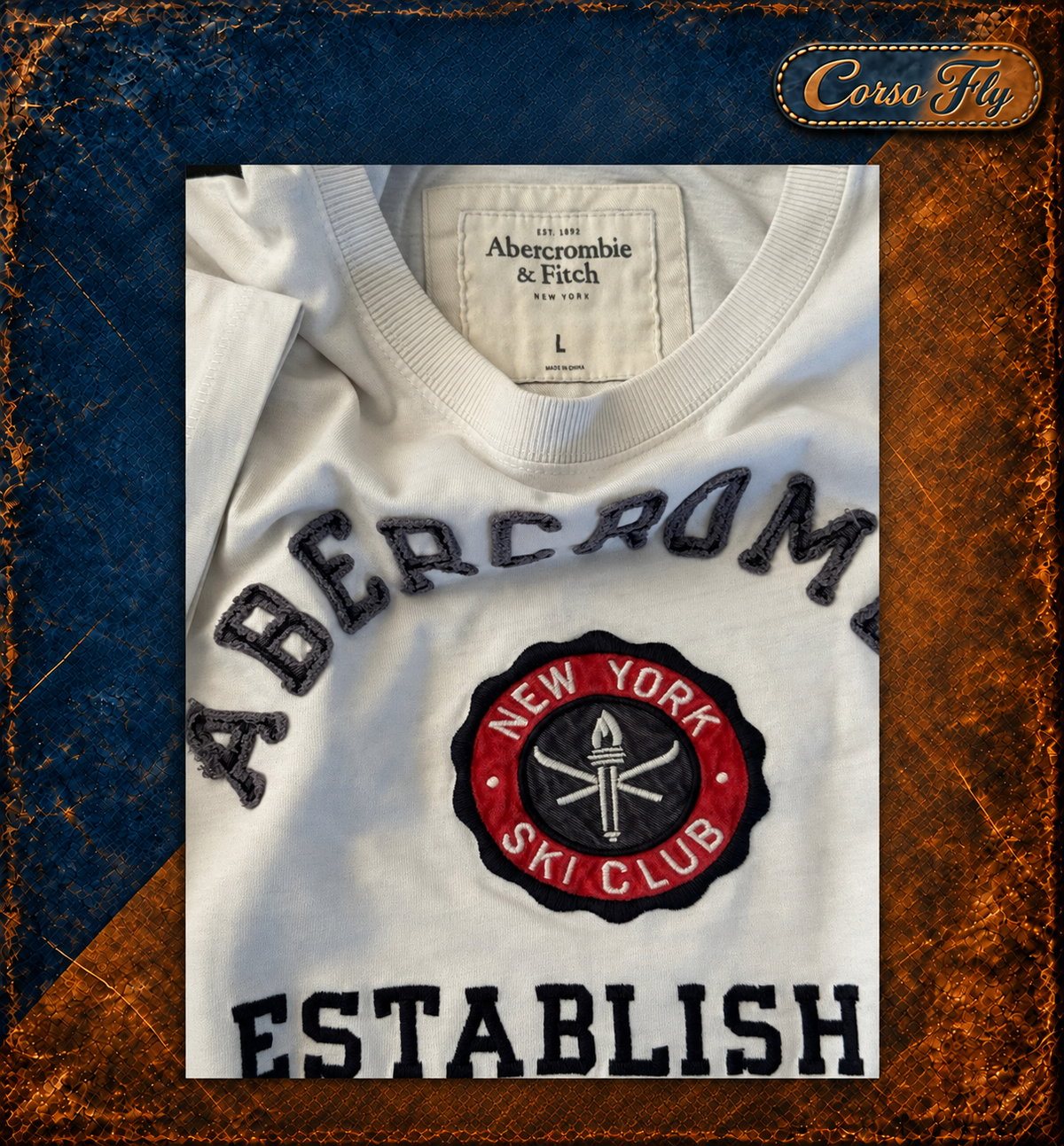Lotto 5 T-shirt Abercrombie — dettaglio 6