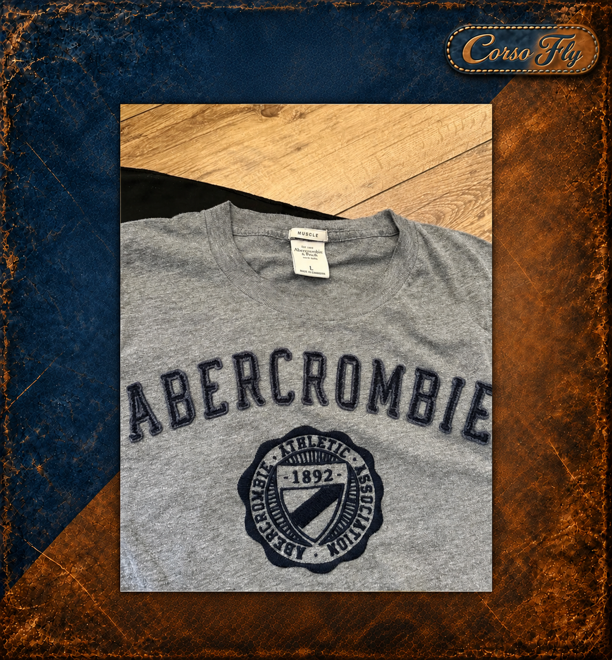 Lotto 6 T-shirt Abercrombie — dettaglio 2