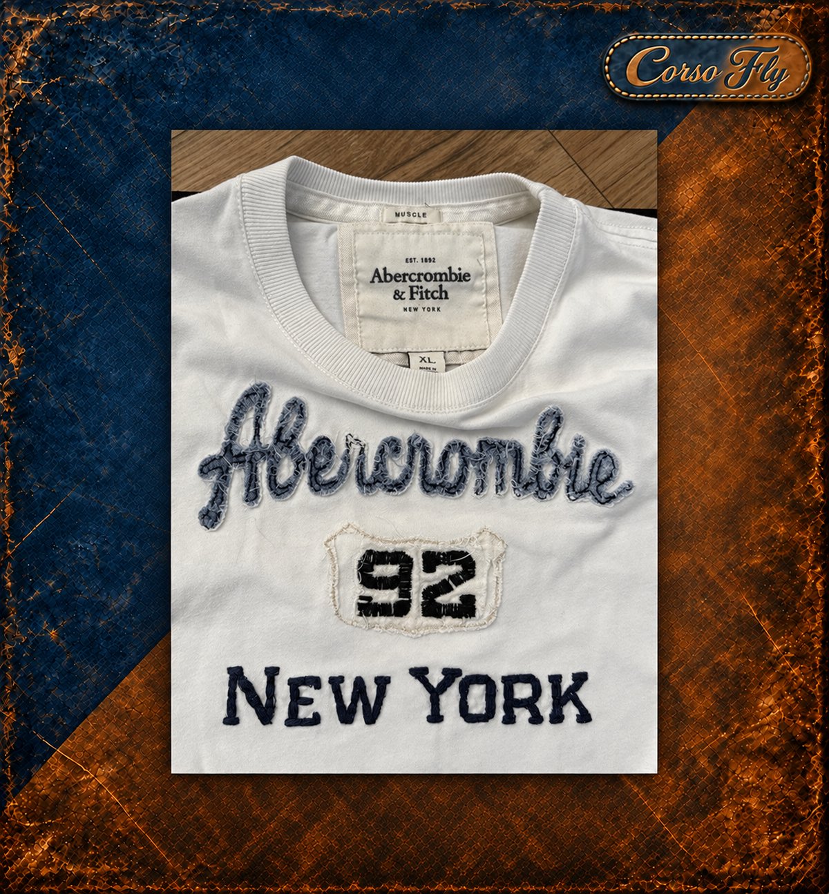 Lotto 6 T-shirt Abercrombie — dettaglio 3