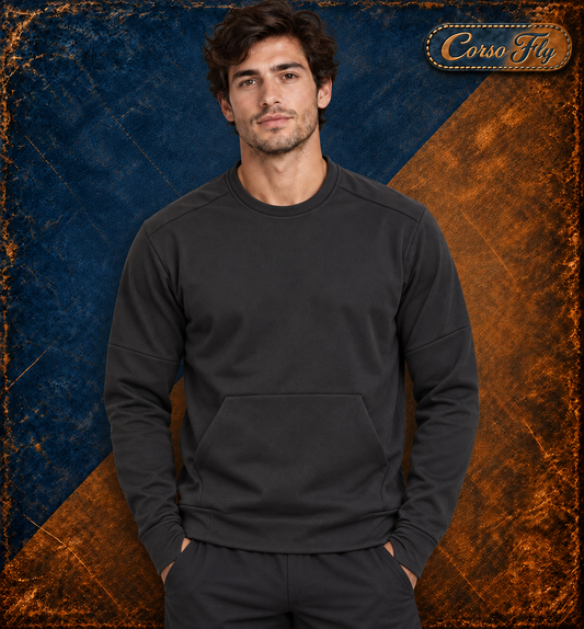 Adidas Climalite nera indossata dal modello – Corso Fly