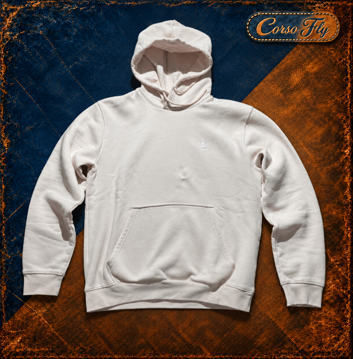 Felpa Adidas Originals uomo beige - foto 2 Corso Fly