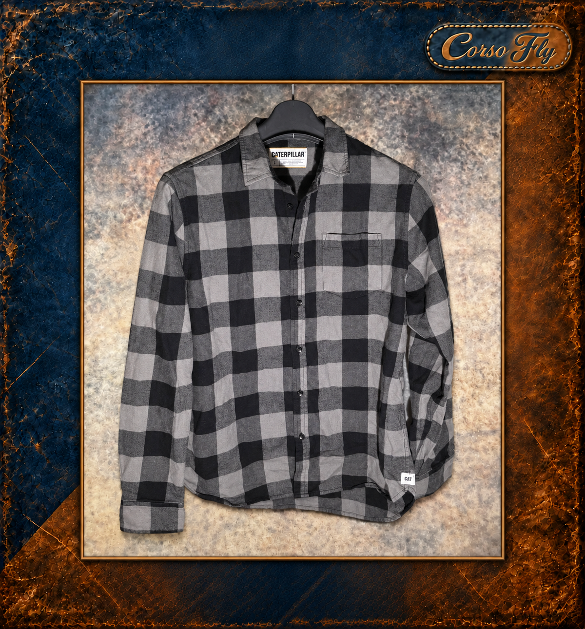 Camicia Caterpillar CAT L — fronte completo — Corso Fly