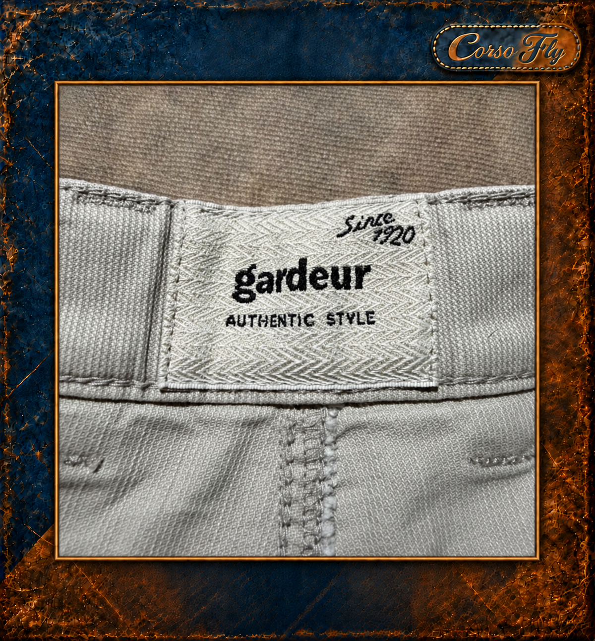 Etichetta interna Gardeur Authentic Style — Corso Fly