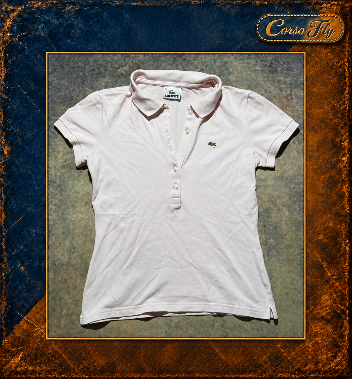 Lacoste polo donna 38 rosa – foto del capo 1