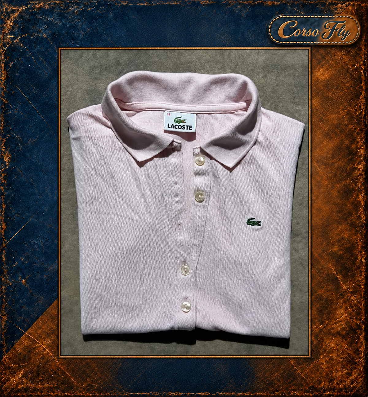 Lacoste polo donna 38 rosa – foto del capo 2