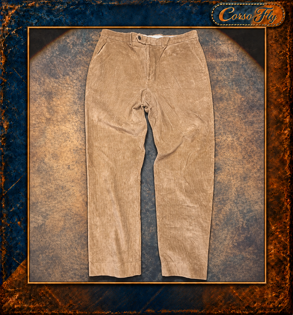 Lauren Ralph Lauren pantaloni velluto beige W36 L32