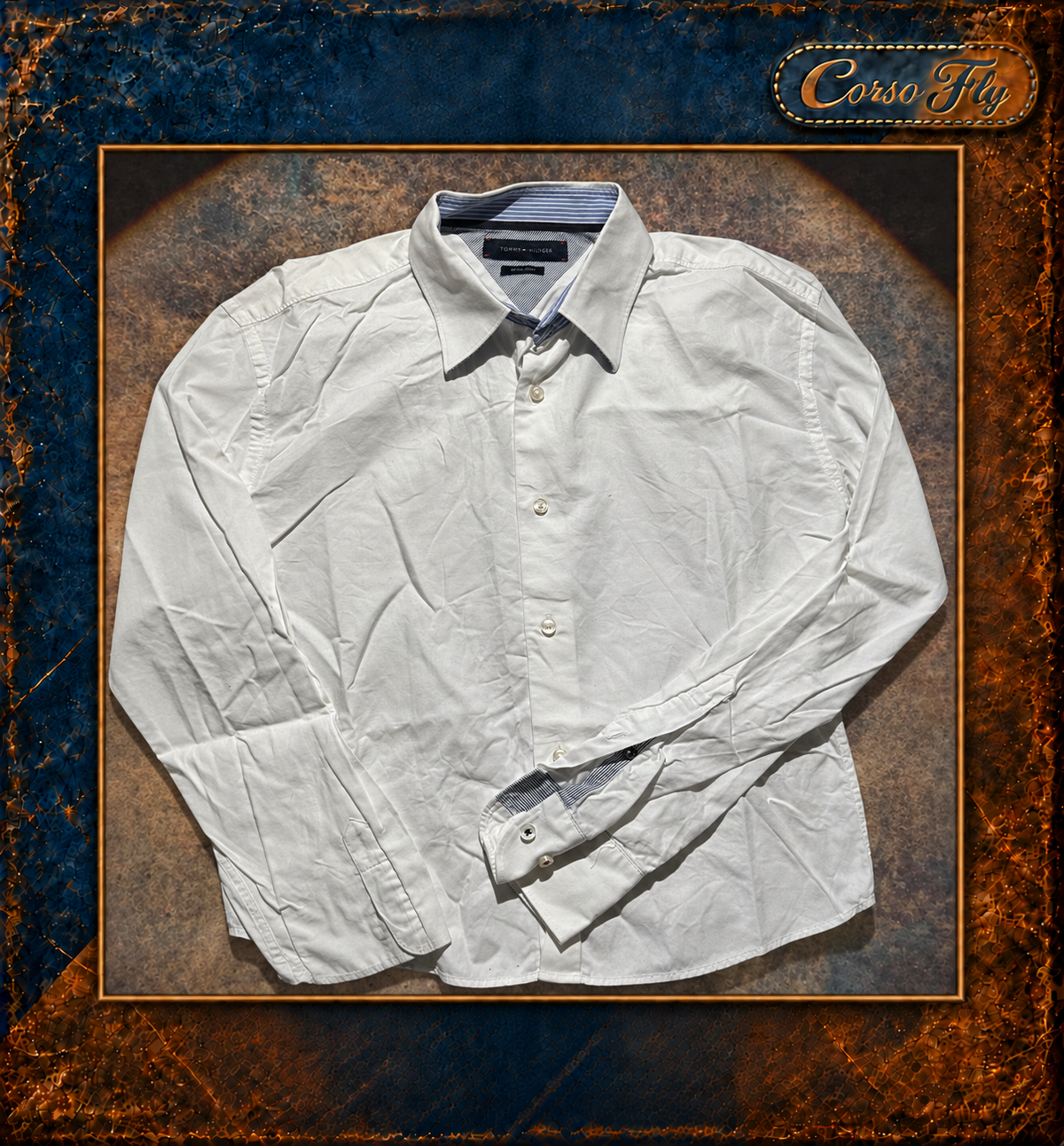 Camicia Tommy Hilfiger bianca L, foto 7