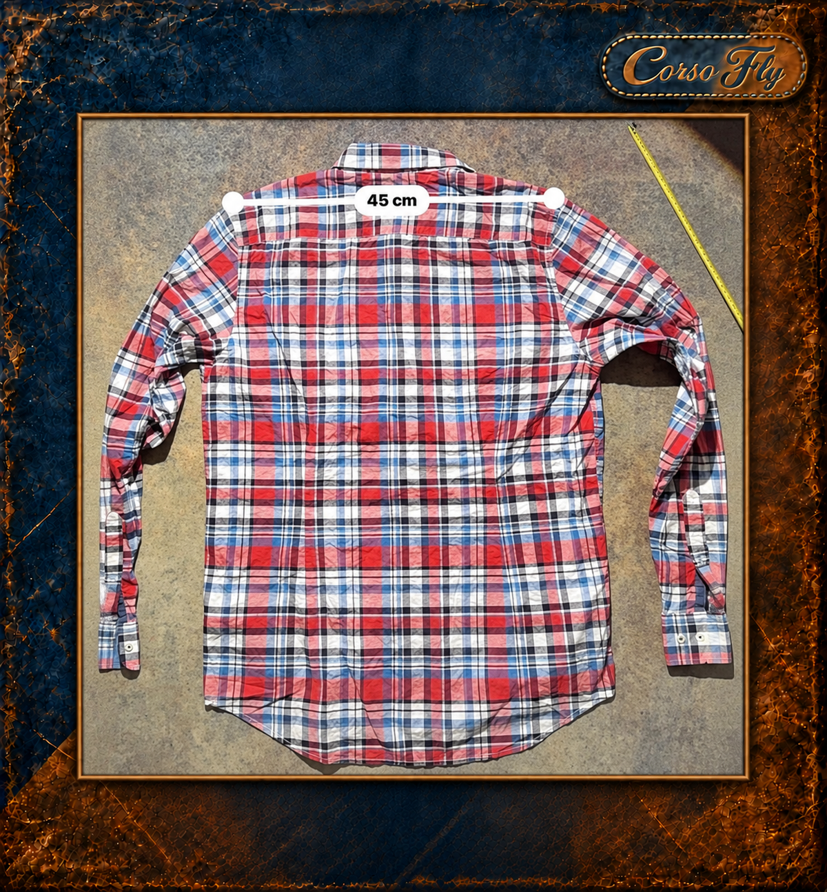 Camicia Tommy Hilfiger XL Slim Fit — spalle 45 cm — Corso Fly
