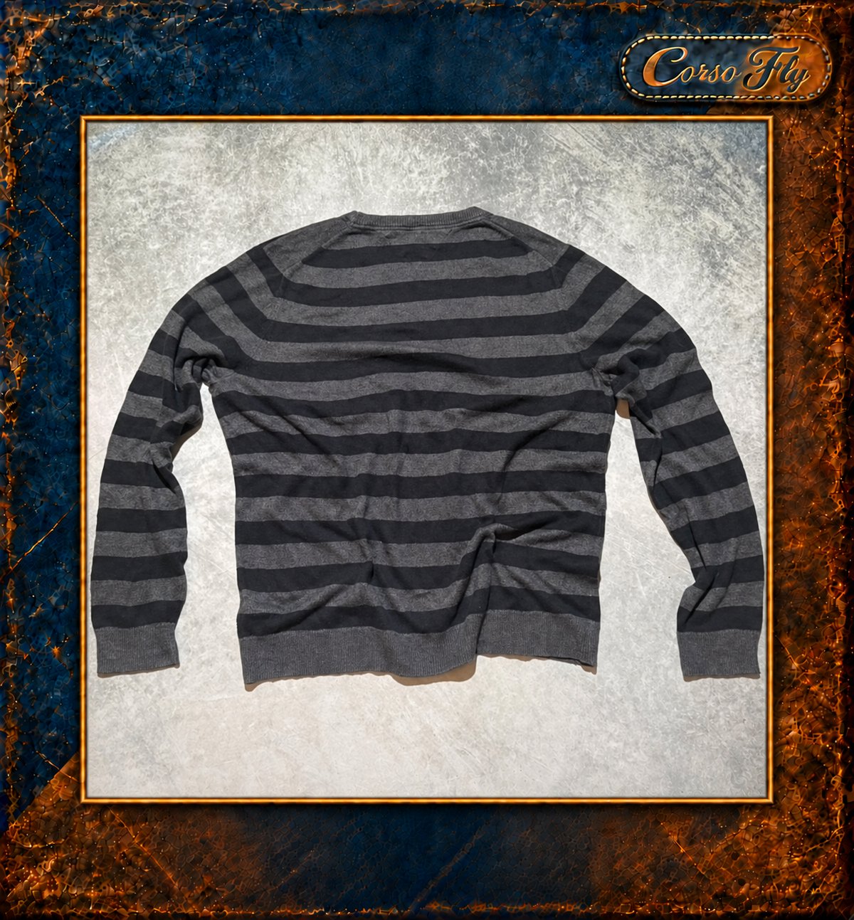Tommy Hilfiger XL righe grigie nere — foto del capo 2 — Corso Fly