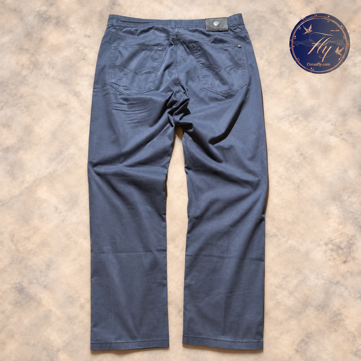 Pantaloni Trussardi Jeans uomo taglia 52 blu - copertina Corso Fly