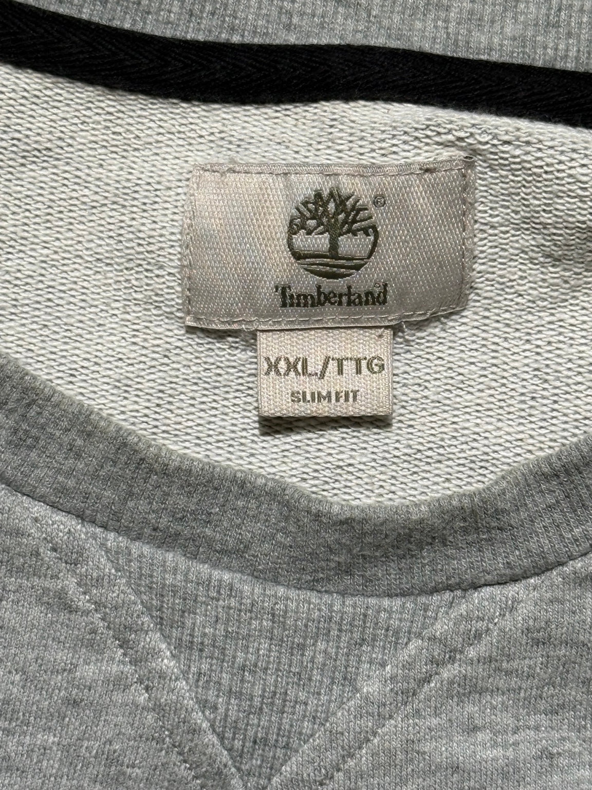 Felpa Timberland uomo XXL grigia e nera - foto 4