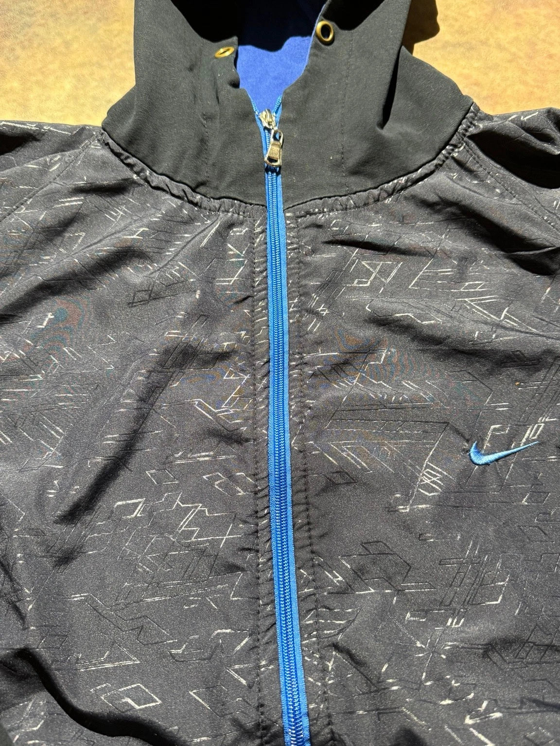 Giacca tecnica Nike uomo nera blu 3XL - foto 2