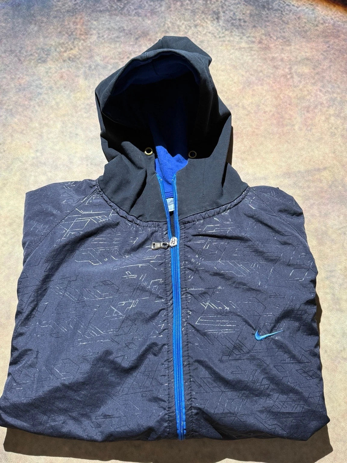 Giacca tecnica Nike uomo nera blu 3XL - foto 6