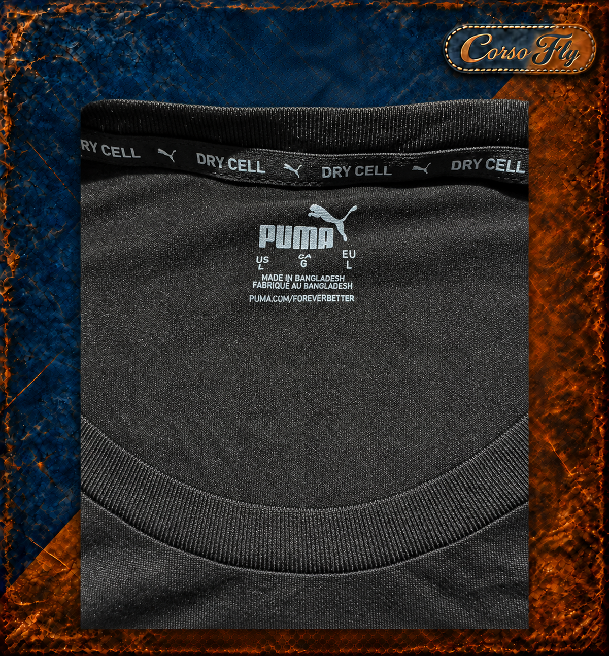 Puma dryCELL — etichetta taglia L