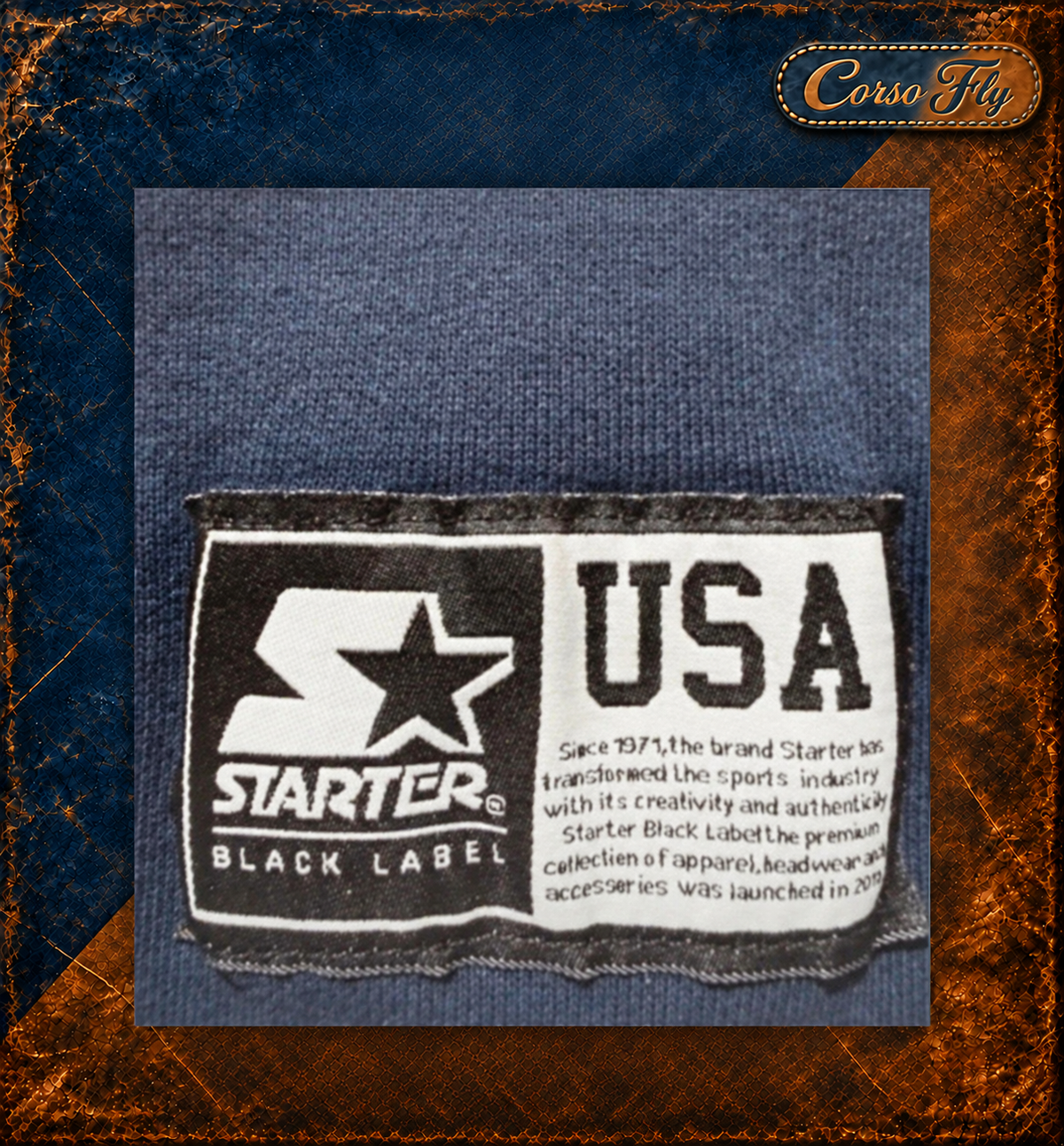 Felpa Starter - patch USA - Corso Fly