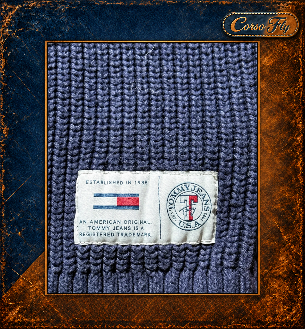 Tommy Jeans blu navy – fotografia 2 – Corso Fly