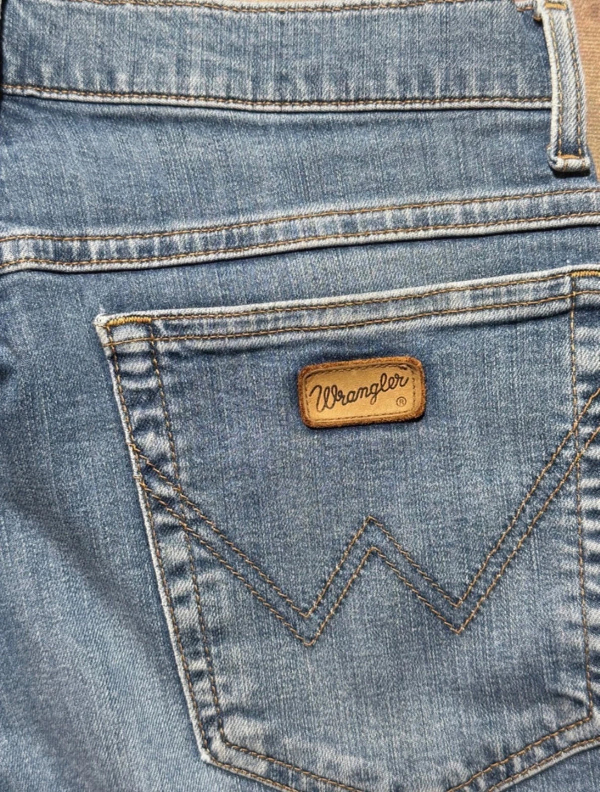 Jeans Wrangler Texas Stretch uomo W32 L36 - tasca posteriore